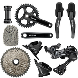 Shimano GRX Groupset - 1x11, hydraulic brake, 170mm 40T, 11-42T